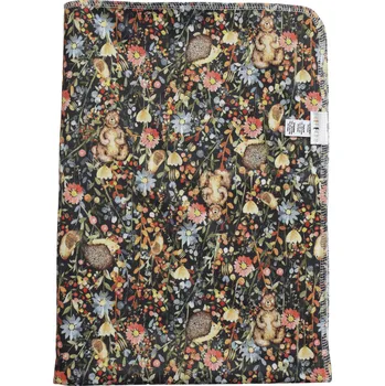 Přebalovací podložka Breberky Přebalovací podložka (PUL) - Ježek a přátelé, sv. modrý velur