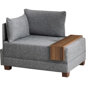 Křeslo Křeslo Fly levé šedé