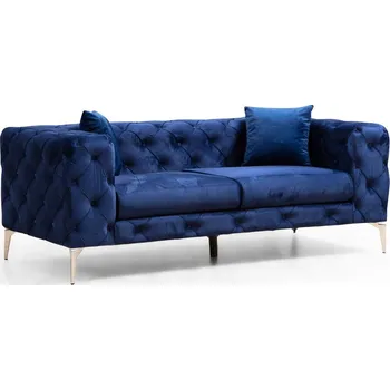 Pohovka Dvoumístná pohovka Como 197 cm modrá