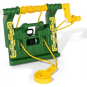 Dětské vozidlo Naviják pro traktor Rolly Toys 408986 zeleno-žlutý