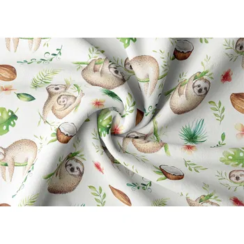 Orbytex Dětská zatemňovací látka na závěsy, šíře 150cm - lenochodi