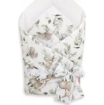 Zavinovačka Měkký Zavinovací Roh PRO MIMINKA se Zavazováním - WOODLAND