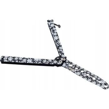 kapesní nůž Motýlek tréninkový, nůž motýlkový konopí full skin CS:GO