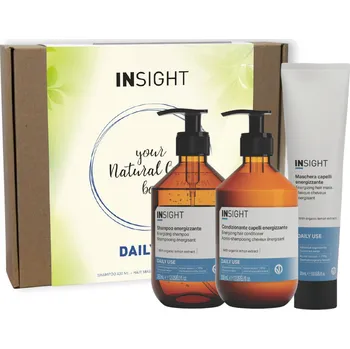 Kosmetická sada Sada INSIGHT DAILY USE šampon 350 ml + kondicionér 350 ml + maska 200 ml dárkový box