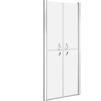 Sprchové dveře Sprchové dveře hliníkové s ESG sklem, nastavitelné 83-86 x 190 cm, moderní