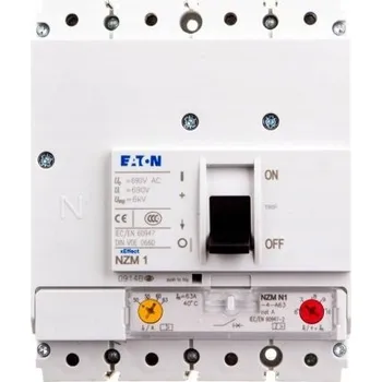 vypínač Nadproudový spínač Eaton 690 V IP20 63 A