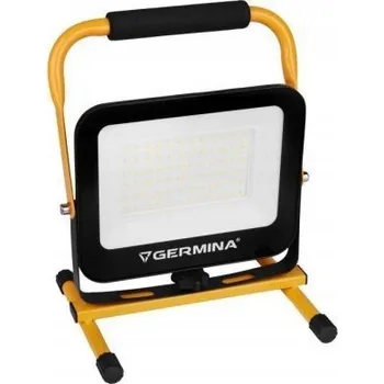 LED reflektor na nízkém stojanu, 50W, 5000lm, 6400K, IP65, Hera, GERMINA