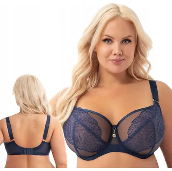 Podprsenka Gorsenia podprsenka s měkkými košíčky modrá velikost 75G