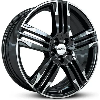 Disk RONAL Alu kola Ronal R58 8x20 5x108 ET50 Schwarz-Hornkopiert 76