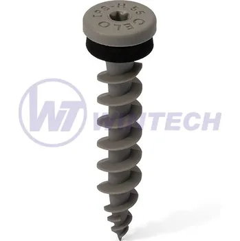 Vrut WINTECH Vrut do polystyrenu 80mm, šedá, RAL 7045 Balení: 50 ks NT0001008003TO0