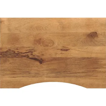 Psací stůl Dřevěná deska k psacímu stolu z manga 80 x 60 x 2,5 cm přírodní