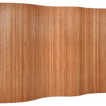Paraván Bambusová paraván hnědá 250 x 165 cm