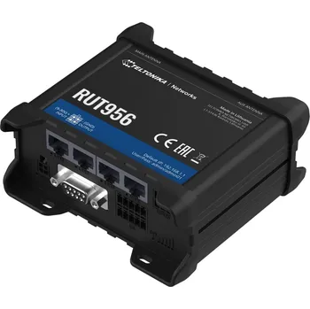 Teltonika LTE Wi-Fi Router RUT956, 2,4 GHz, 802.11b/g/n, 2/3/4G, LTE, GPS, 4x DI/DO