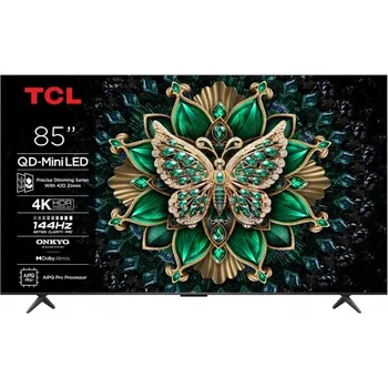Televizor Televize TCL 85C6K 85" QD-Mini LED 4K HDR 144Hz AiPQ Pro Google TV