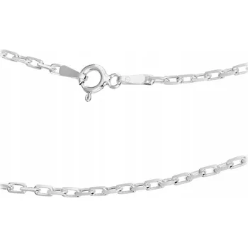 Náramek Stříbrný Řetízkový Náramek Řetízek 925 na Úzké Zápěstí Typ Ankier 2mm 15cm