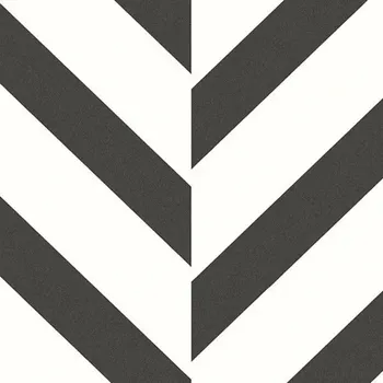 Tapeta TAPETA STROMEČEK ČERNO-BÍLÁ VINYL NA VLIESU 10,05 m x 106,00 cm