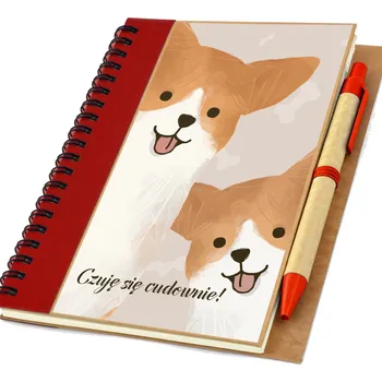 Zápisník ZÁPISNÍK NOTES PEJSCI MOPS PEJSCI POHÁDKOVÝ DÁREK K NAROZENINÁM PRO DÍTĚ