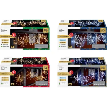 Vánoční dekorace LIVARNO home Světelný LED řetěz, 200 LED