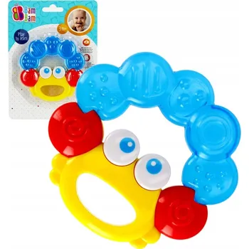 Hračka pro kojence Vodní kousátko BamBam plastové, vícebarevné