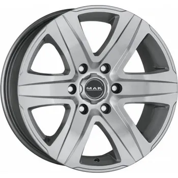 Alu kolo MAK Alu Kola Mak Stone6 8x18 6x139.7 ET35 Silver 106.1