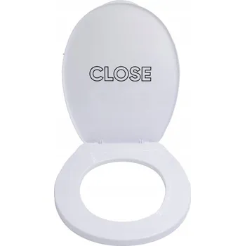 WC sedátko Bisk IRIS bílé polypropylenové