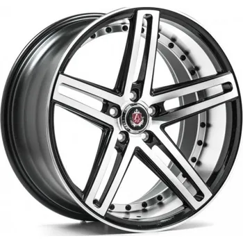 Alu kolo AXE Alu Kola Axe Ex20 8.5x19 5x120 ET40 Gloss Black & Polished 74.1
