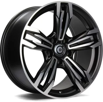 Alu kolo Carbonado Alu Kola Carbonado DYNAMITE 8.5x18 5x120 ET20 Matt Black Front Polished 72.6