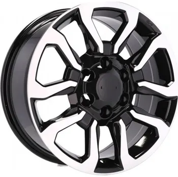 Disk RACING LINE Alu kola Racing Line B1623 7.5x17 6x139.7 ET30 Mb - Polished + Black 106.1