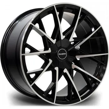 Alu kolo RIVIERA Alu Kola Riviera Rv197 10x20 5x120 ET40 Black Polished 72.6