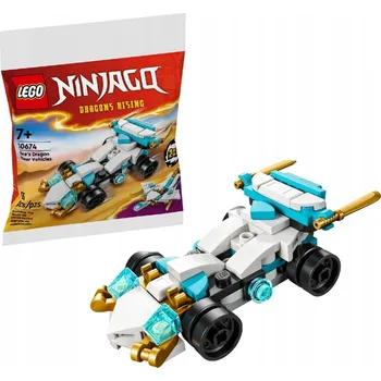 Stavebnice LEGO LEGO Ninjago Zane a jeho dračí síla - vozidla 30674