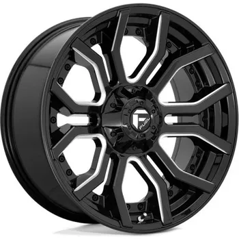 Alu kolo FUEL Alu Kola Fuel D711 Rage 12x24 8x180 ET-44 Gloss Black Milled 124.2