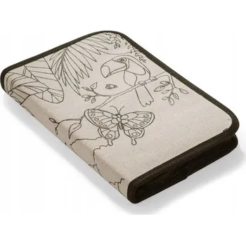 Penál Penál rozkládací dvojitý Blue Collection