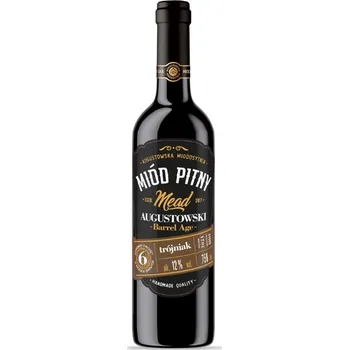 Medovina Augustowska Miodosytnia - Augustowski Trójniak Barrel Aged - 0,75 l 12%, sklo