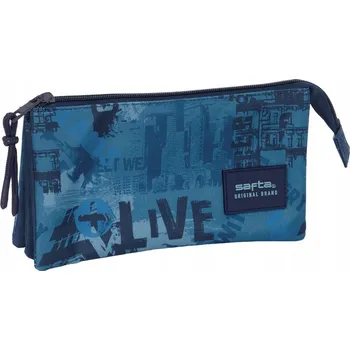 Penál Penál rozkládací dvoupatrový Safta