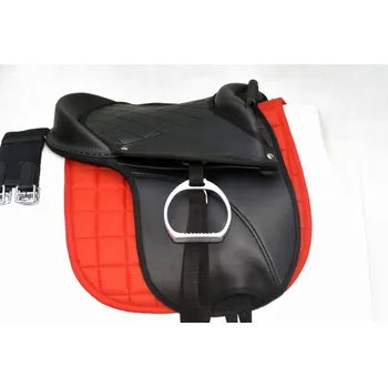 Sedlo na kolo Všestranné sedlo na poníka, černé