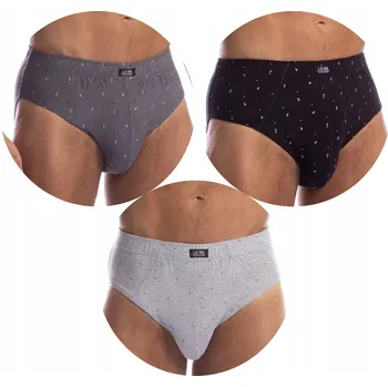 Slipy 3XLAMA PÁNSKÉ SLIPY SLIPY BAVLNĚNÉ 100% bavlna CLASSIC VEL. 3XL