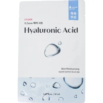 Pleťová maska ETUDE 0.2 Therapy Mask HYALURONIC ACID 20ml – Pleťová maska s kyselinou hyaluronovou