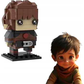 ostatní stavebnice STAVEBNICE PRO DĚTI S MOTIVEM JAK VYCVIČIT DRAKA - ZABIJÁK DRAKŮ