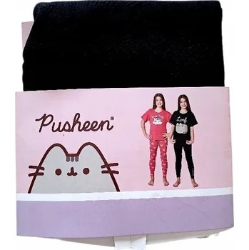Dívčí legíny Pusheen dětské legíny dlouhé klasické bavlna vícebarevné velikost 158