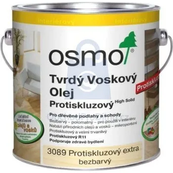 Olej na dřevo Olej protiskluzový EXTRA R11 3089, tvrdý voskový, OSMO 2500 ml, balení 1 ks
