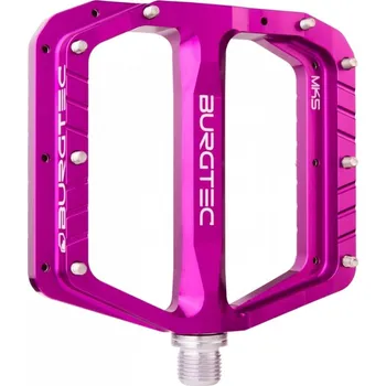 Pedál na kolo Burgtec Penthouse Flat MK5 pedály purple