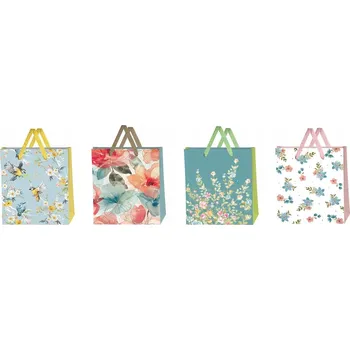 Dárková taška Dárková taška s květinami 260×320×105 mm Beniamin