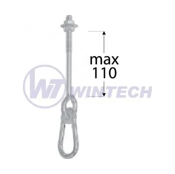 Uchycení houpačky MHA 110, M12x110, 1 ks TKRCMHA110C