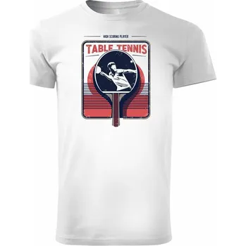 Pánské tričko Tričko pro tenistu stolního tenisu ping pong