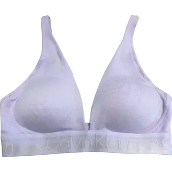 Dámské spodní prádlo Dámská sportovní podprsenka Calvin Klein 001QF6683O C9V SPORÝŠ ŠEŘÍK Velikost: S