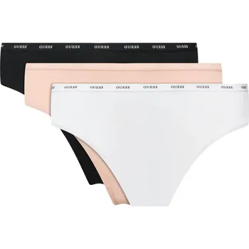 Kalhotky Dámské kalhotky Guess O3BG15 K6YW1 F68S RŮŽOVÁ BÍLÁ ČERNÁ COM Velikost: XS