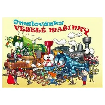 omalovánky Omalovánky Veselé mašinky (cs, 2018, Brožovaná, GMP Groups)