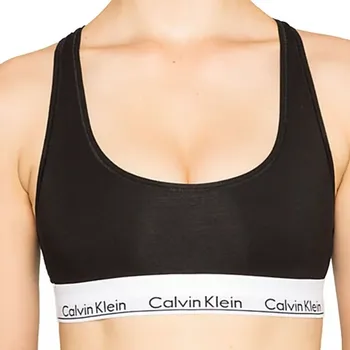 Dámské spodní prádlo Dámská podprsenka Calvin Klein 0000F3785E 001 ČERNÁ Velikost: M