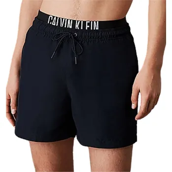 Pánské plavky Pánské plavecké šortky Calvin Klein Jeans KM0KM01093 BEH Pvh Black Velikost: XXL