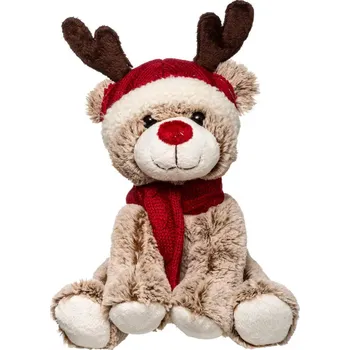 plyšák Plyšový sob v klobouku, 35 cm